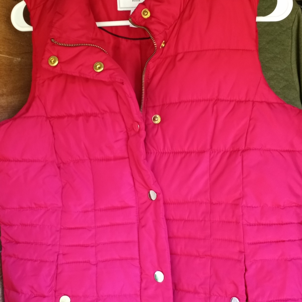 Red Womens Vest size med